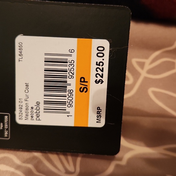 Puma Multicolor Faux Fur Coat - Picture 3 of 4